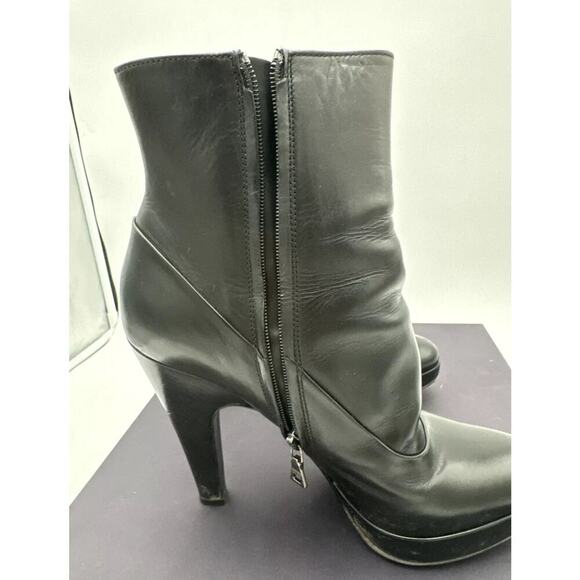 Prada Platform Ankle Booties Sz. 36.5 with Box - Picture 7 of 8